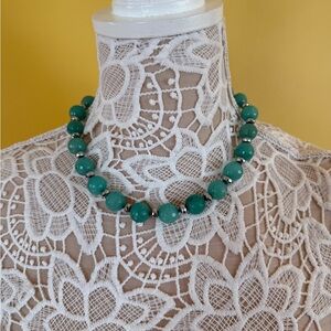 Chic Turquoise Beaded Necklace